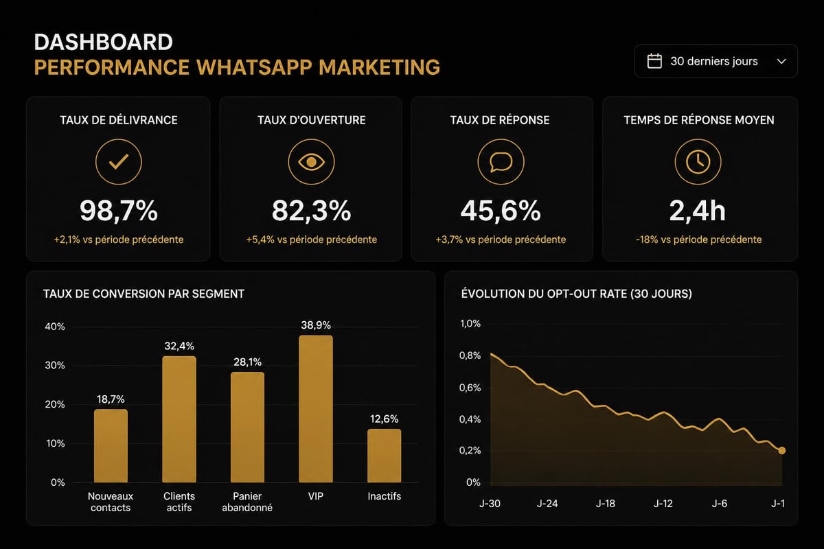 WhatsApp marketing metrics
