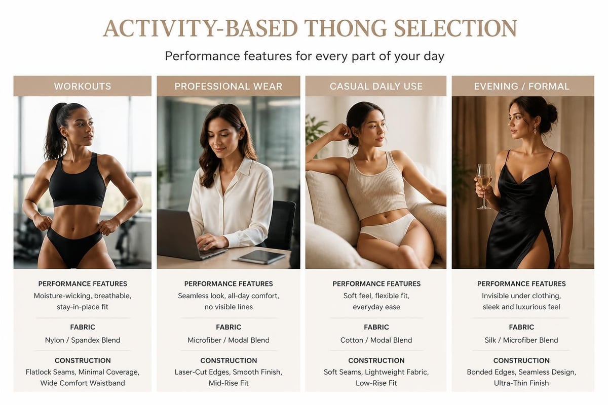 Thong style guide by occasion