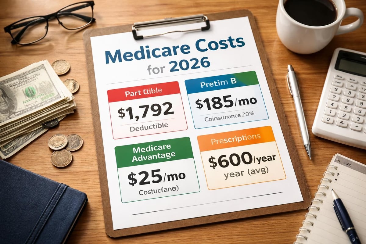 Medicare What Is It: Complete 2026 Guide to Coverage 2 Medicare cost components