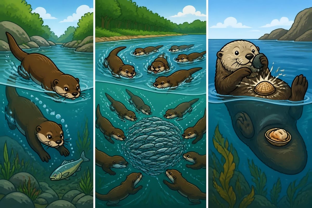 Otter jachttechnieken