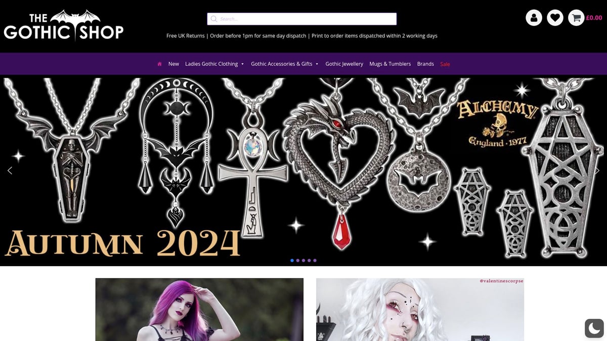 7 Beste Gothic Kleding Winkels om te Ontdekken in 2025 - The Gothic Shop