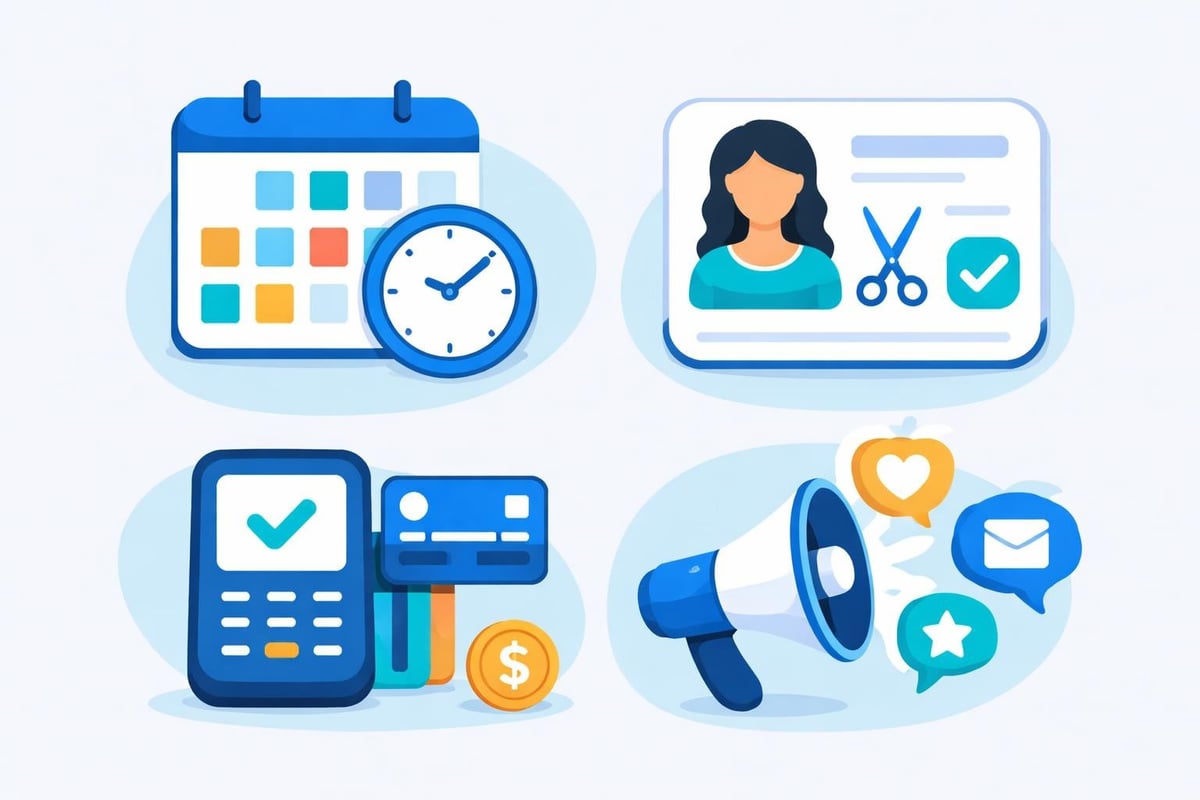 Square salon dashboard features