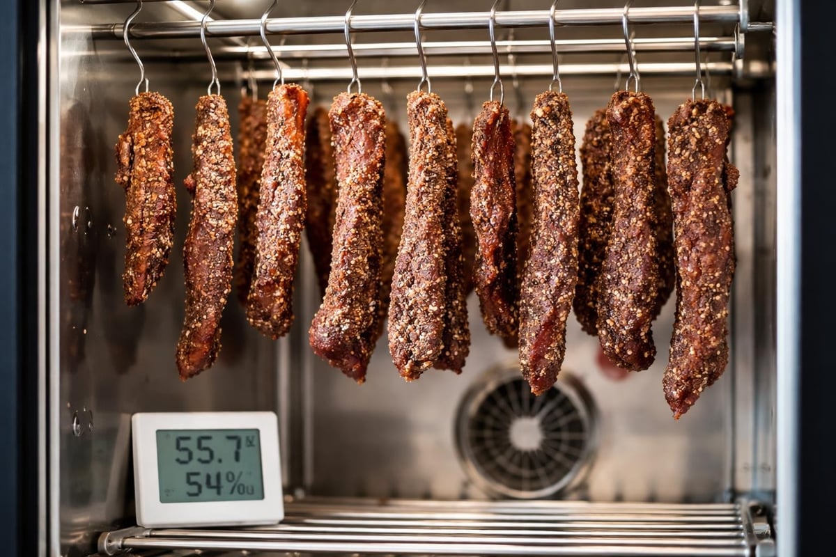 Biltong drying process