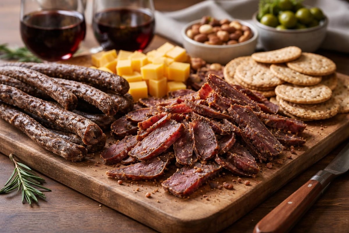 Biltong serving suggestions