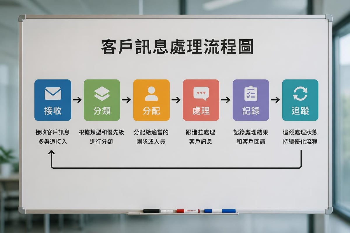 WhatsApp Business 多人協作的標準作業流程