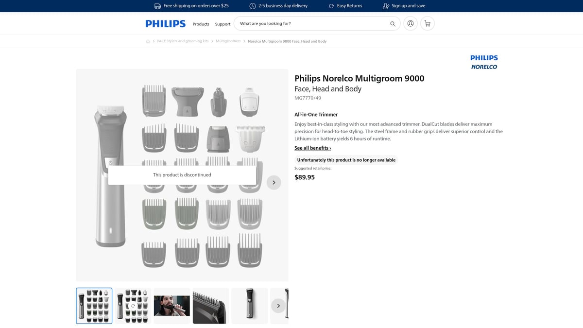 7 Best Mens Beard Clippers for Perfect Grooming in 2026 - Philips Norelco Multigroom Series 9000