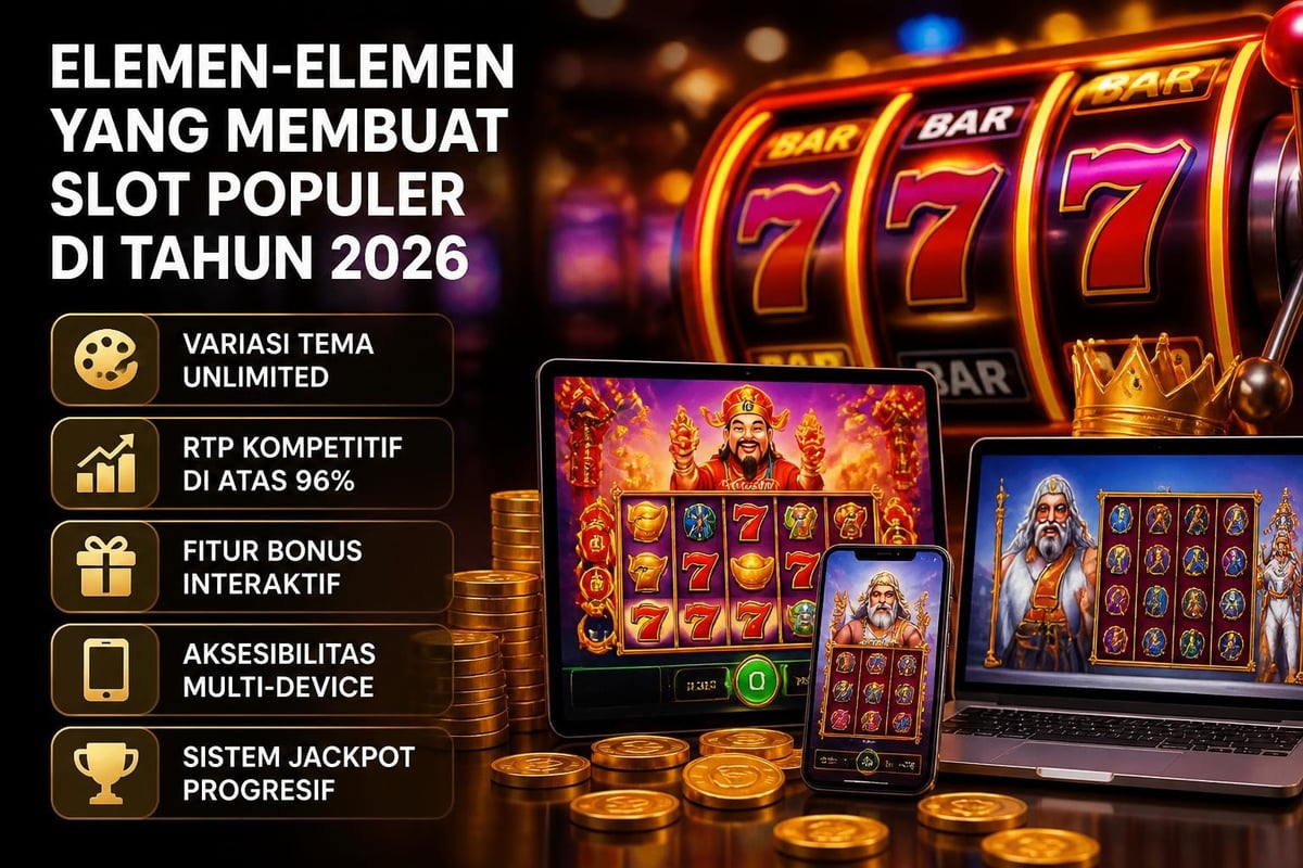 Faktor popularitas slot online