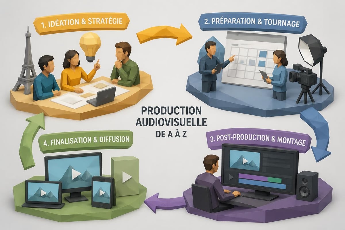 Processus de production audiovisuelle