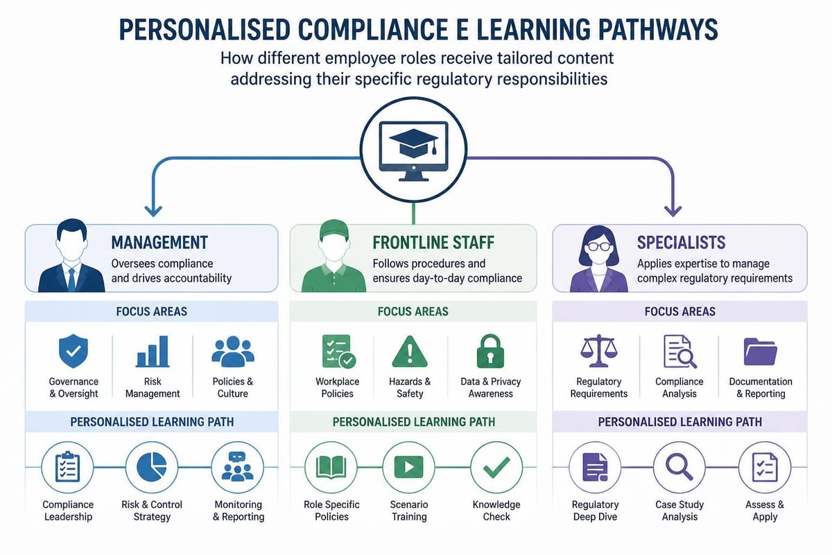 Role-based compliance training