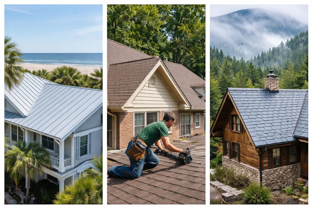 NC climate zones and roofing requirements