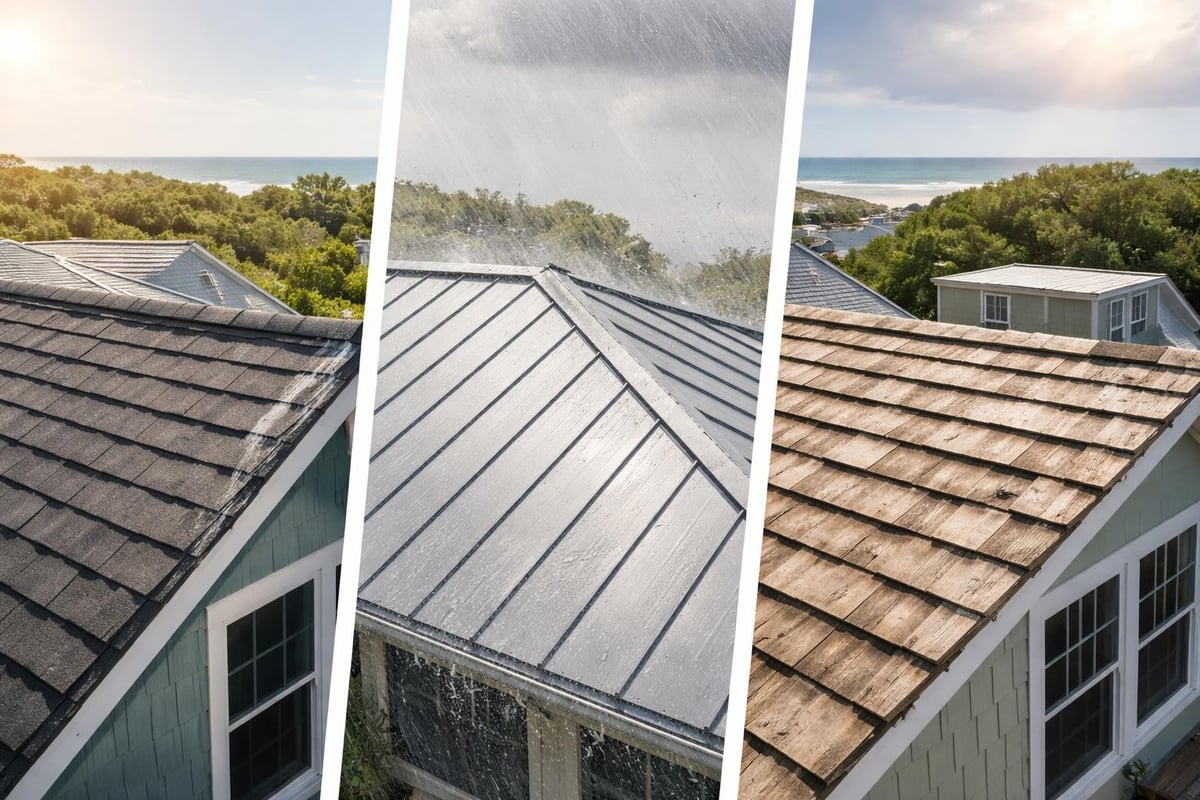 Roofing material comparison