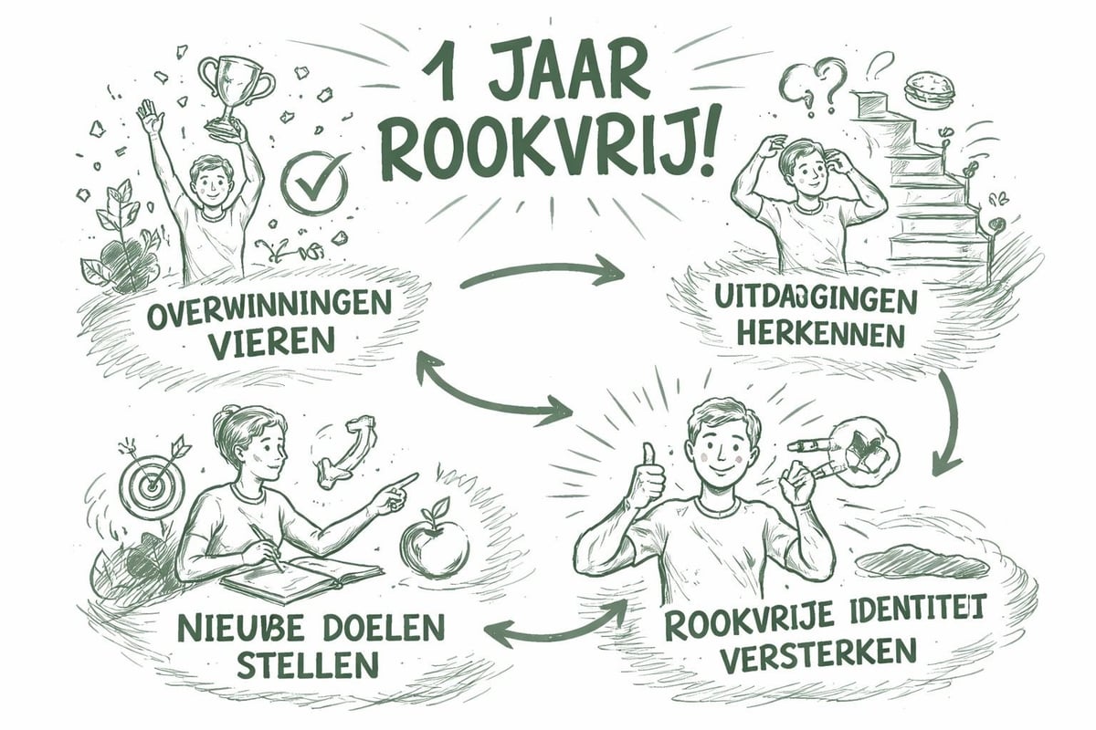 Jaarlijkse reflectie rookvrij leven