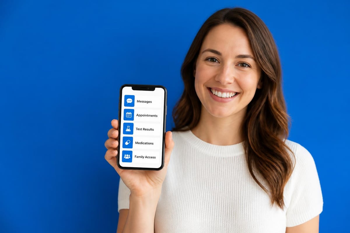 Patient portal features
