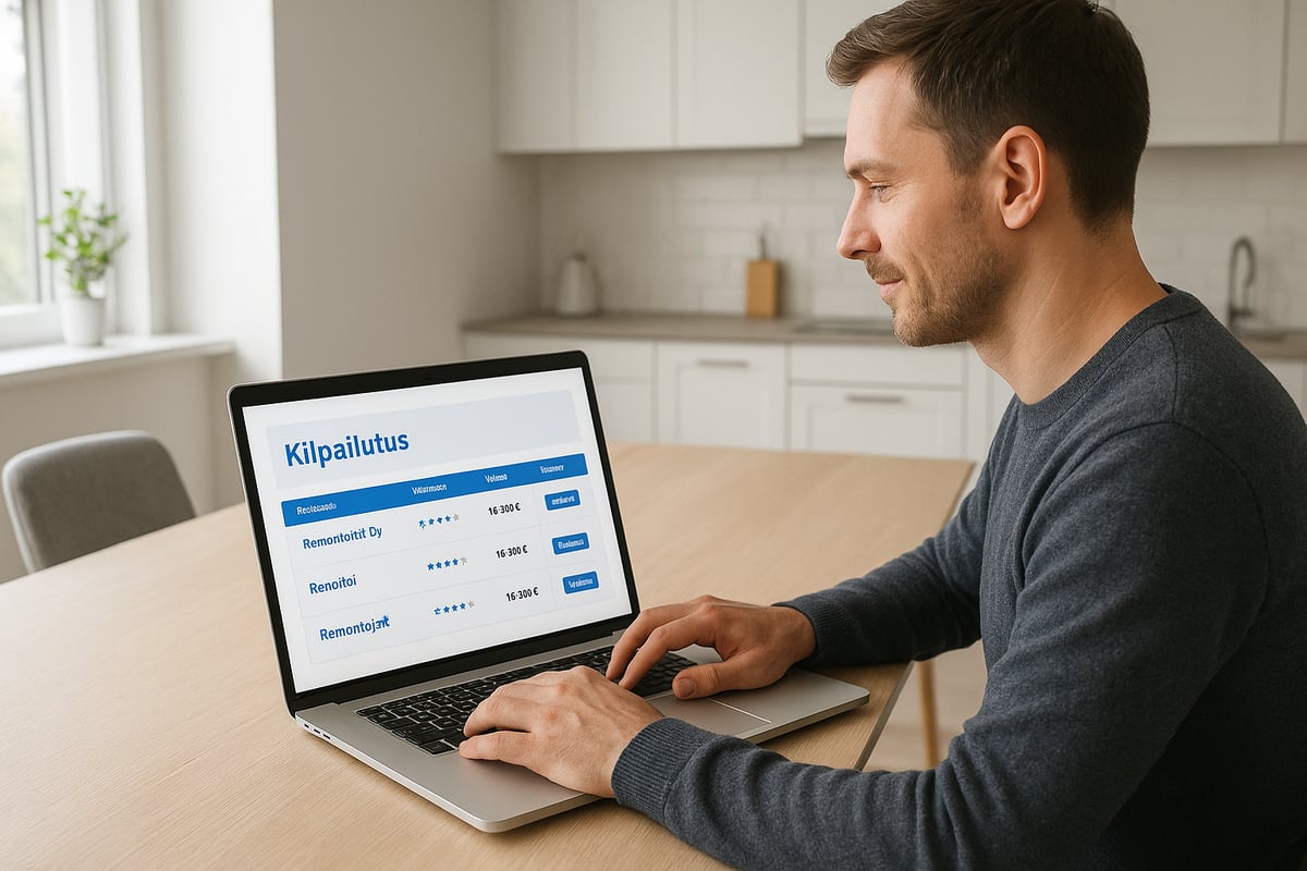Digitaaliset kilpailutusalustat – Helppoutta ja turvaa remontin kilpailutukseen