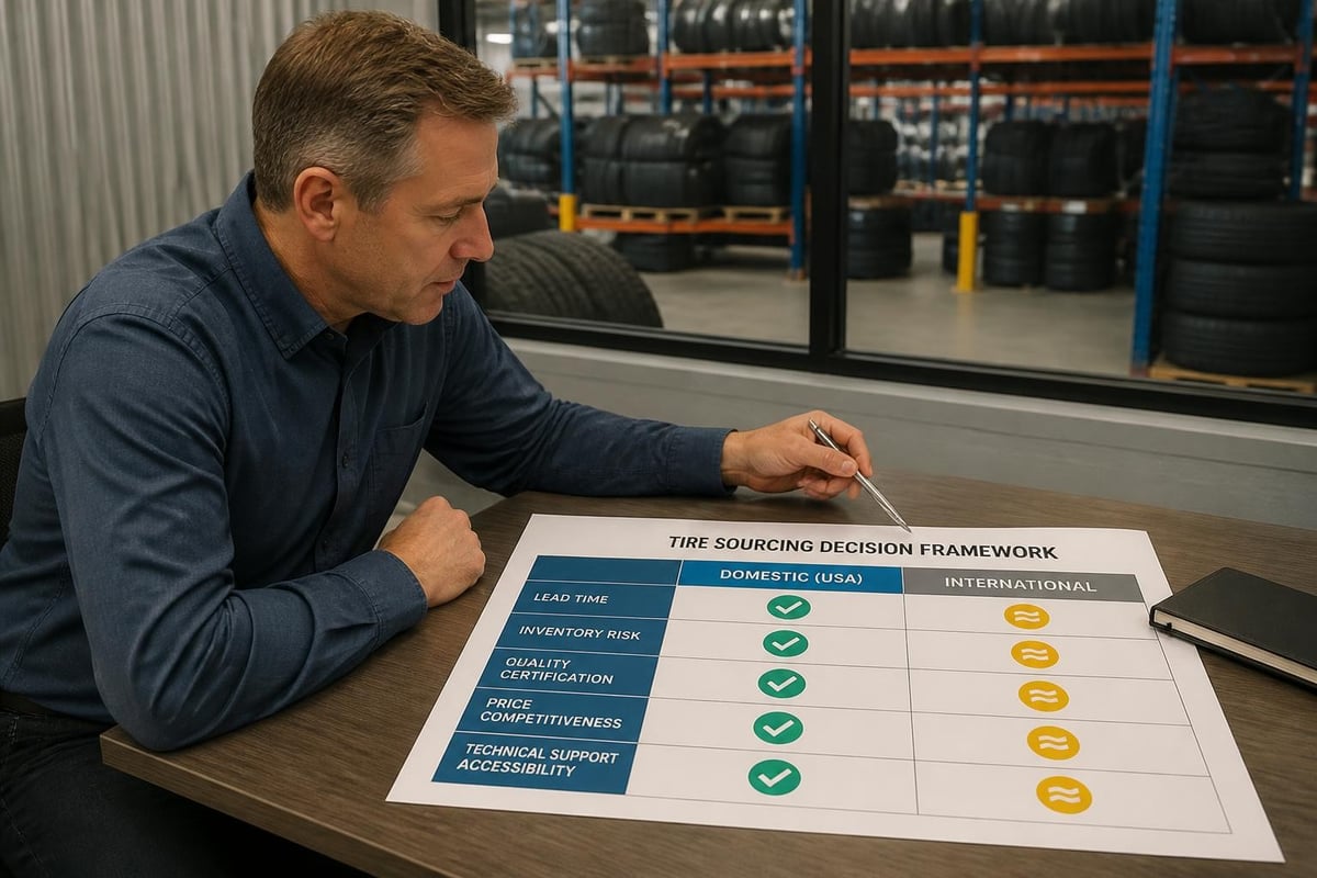 USA Made Tires: Manufacturing, Quality & Market Insights 3 Tire sourcing strategy