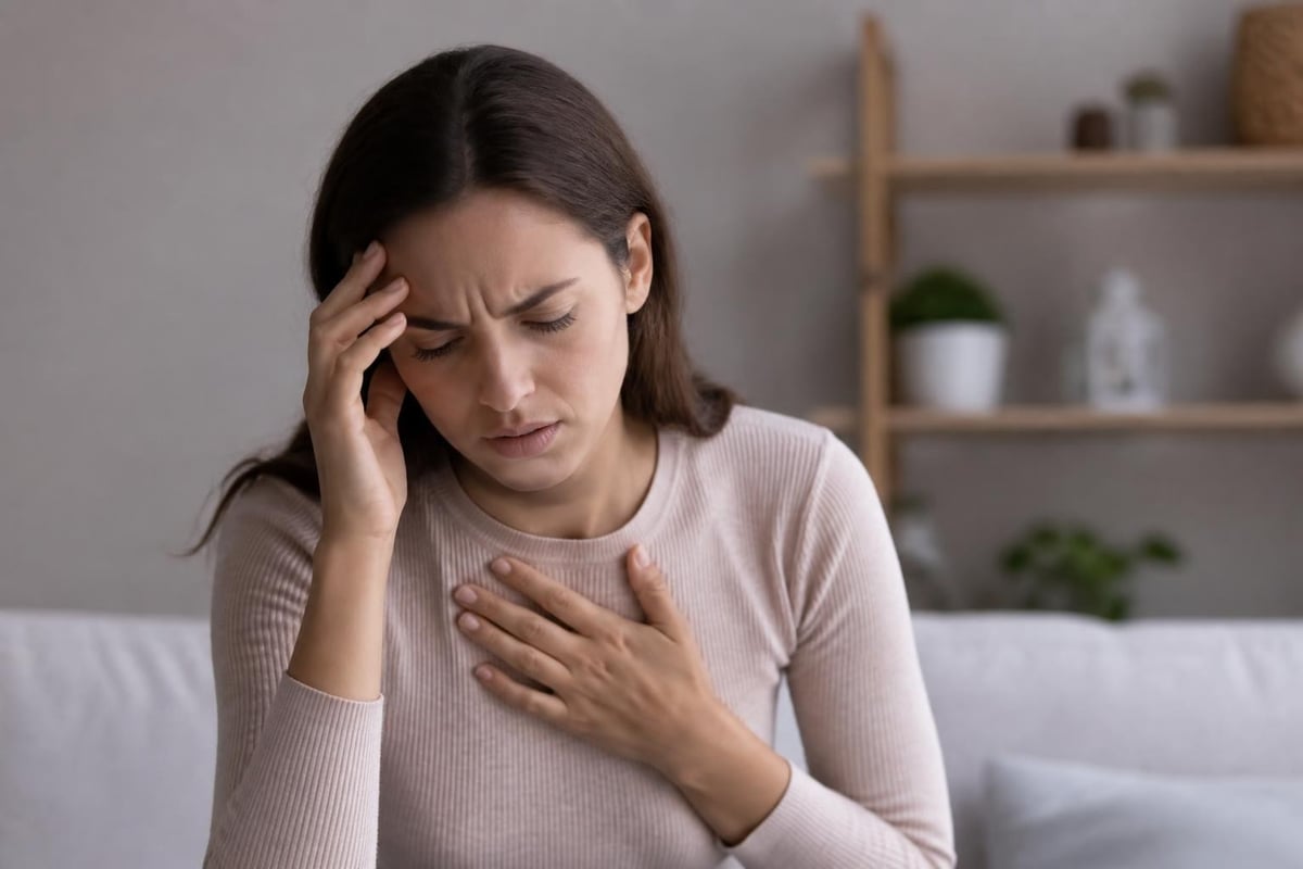 Mind-body anxiety cycle
