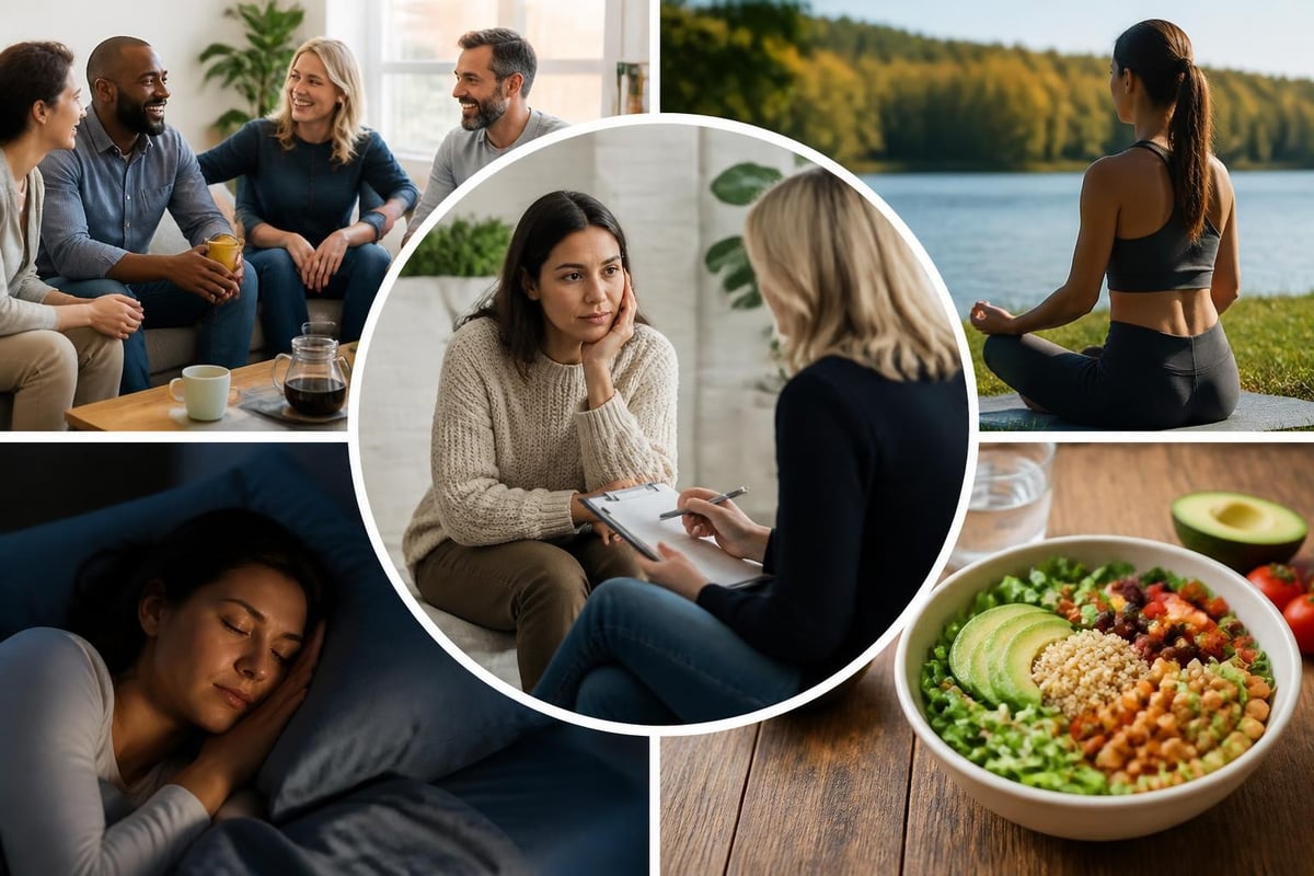 Support systems for anxiety
