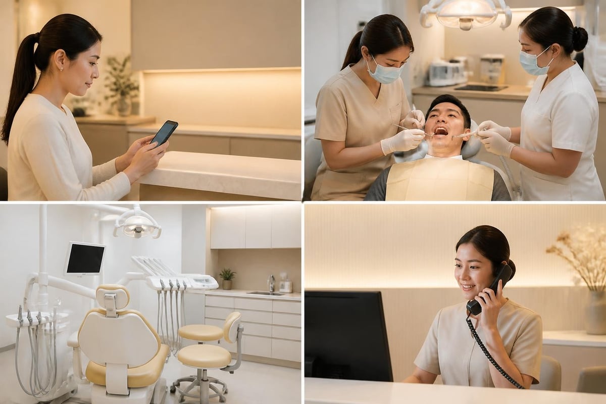 Weekend dental scheduling patterns