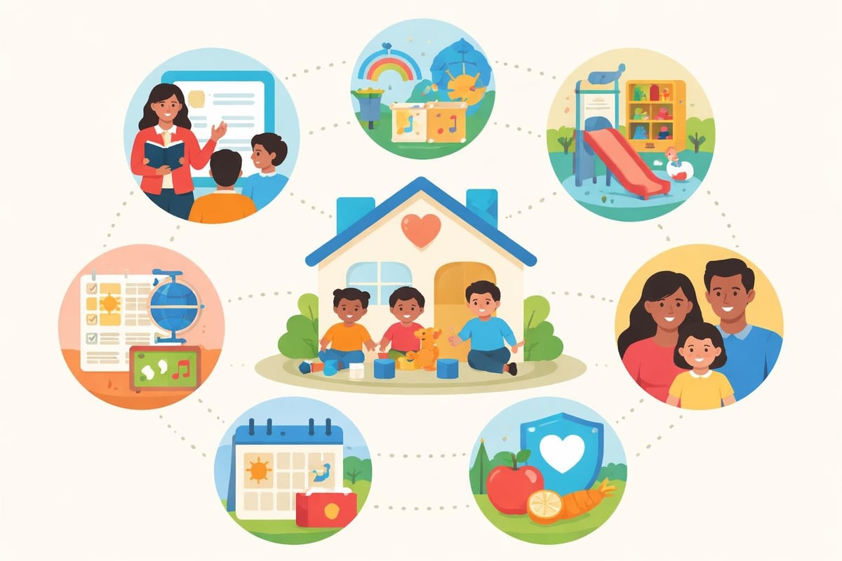 Essential components of quality daycare