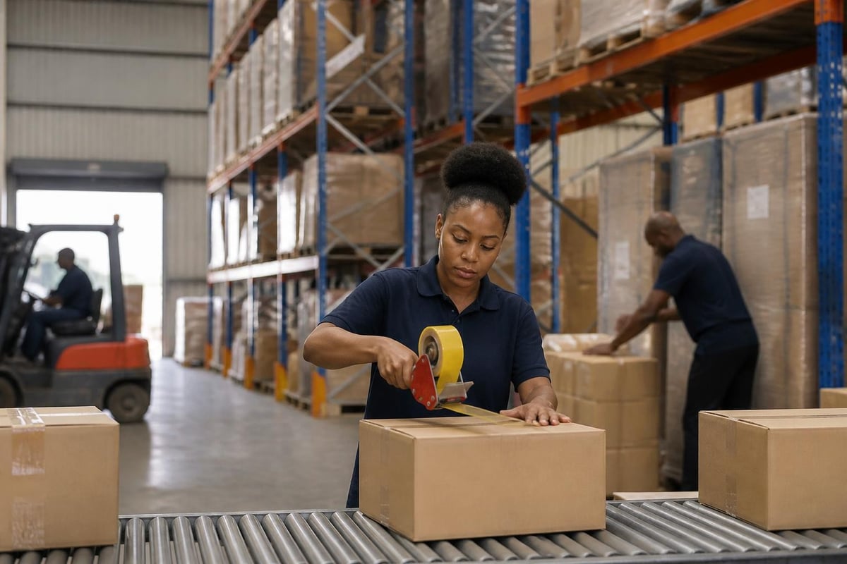 Warehouse management system workflow