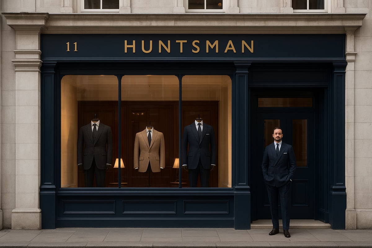 L'héritage de Huntsman : Le tailleur emblématique de Savile Row