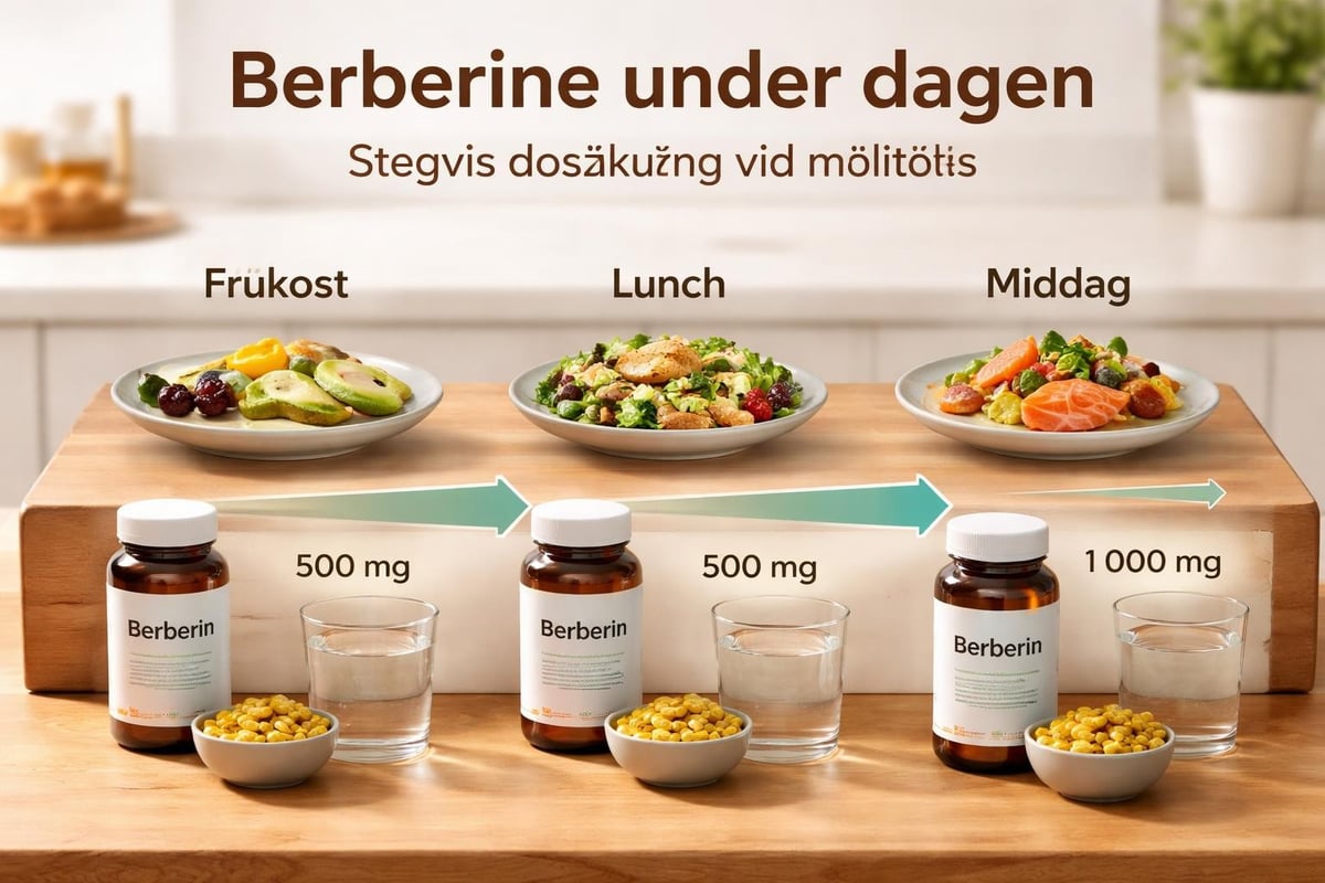 Berberine doseringsschema