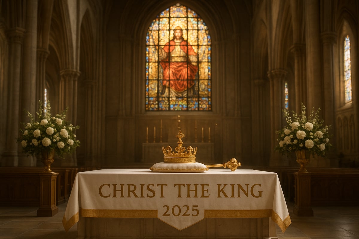 Christ the King in the 2025 Liturgical Calendar