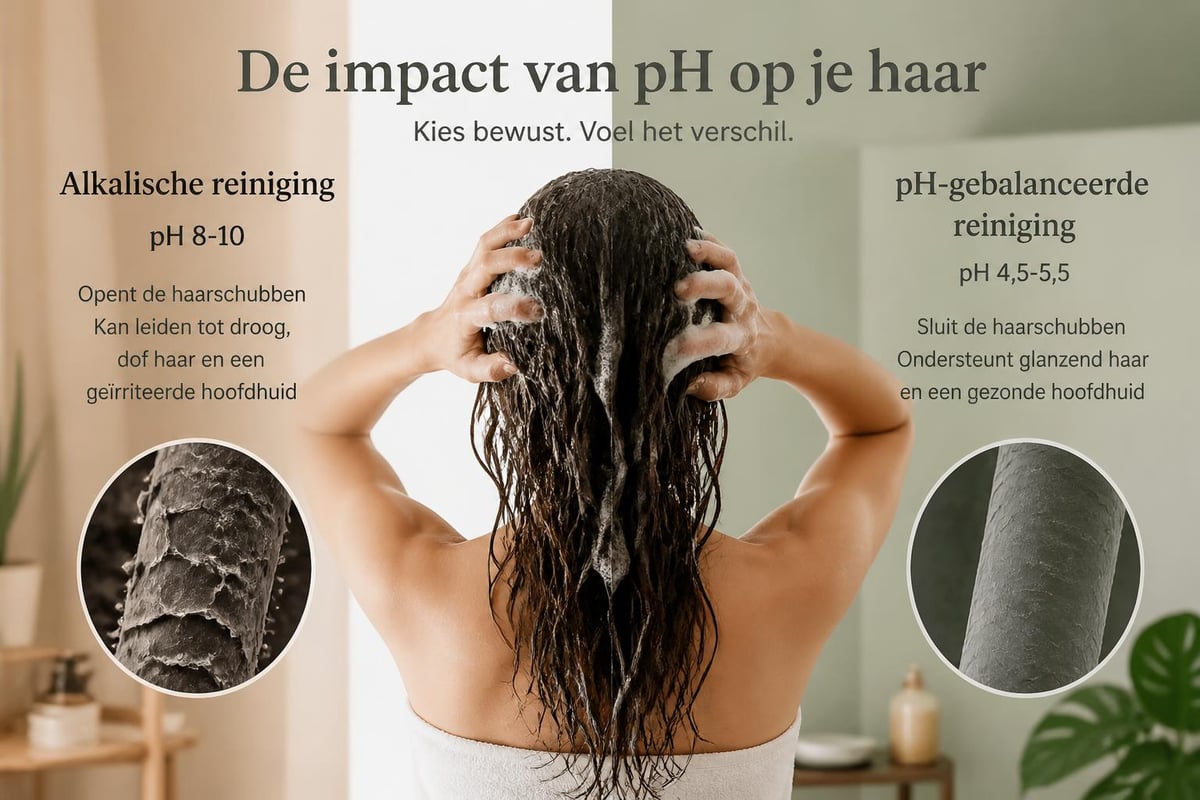 PH balance in hair washing