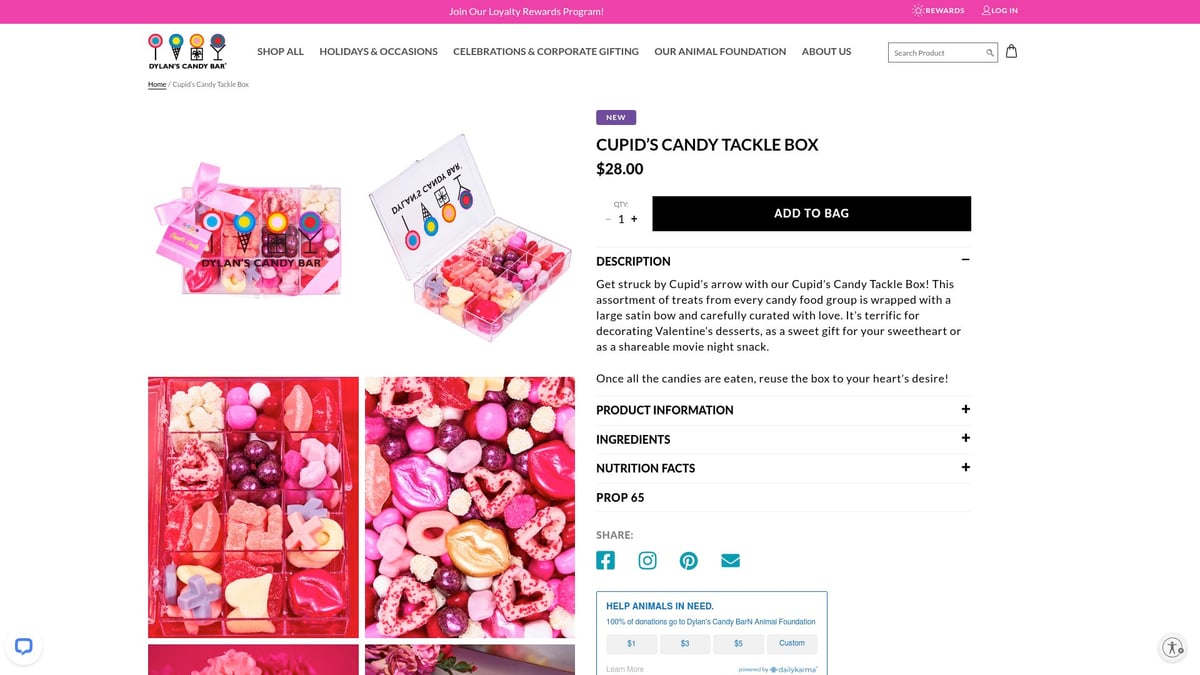 10 Irresistible Valentines Day Candy Ideas for 2026 - Cupid’s Candy Tackle Box – Dylan’s Candy Bar
