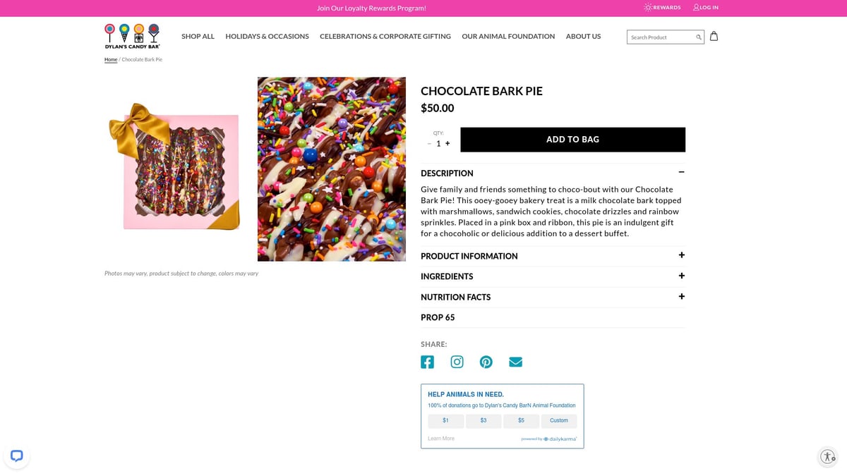 10 Irresistible Valentines Day Candy Ideas for 2026 - Chocolate Bark Pie – Dylan’s Candy Bar