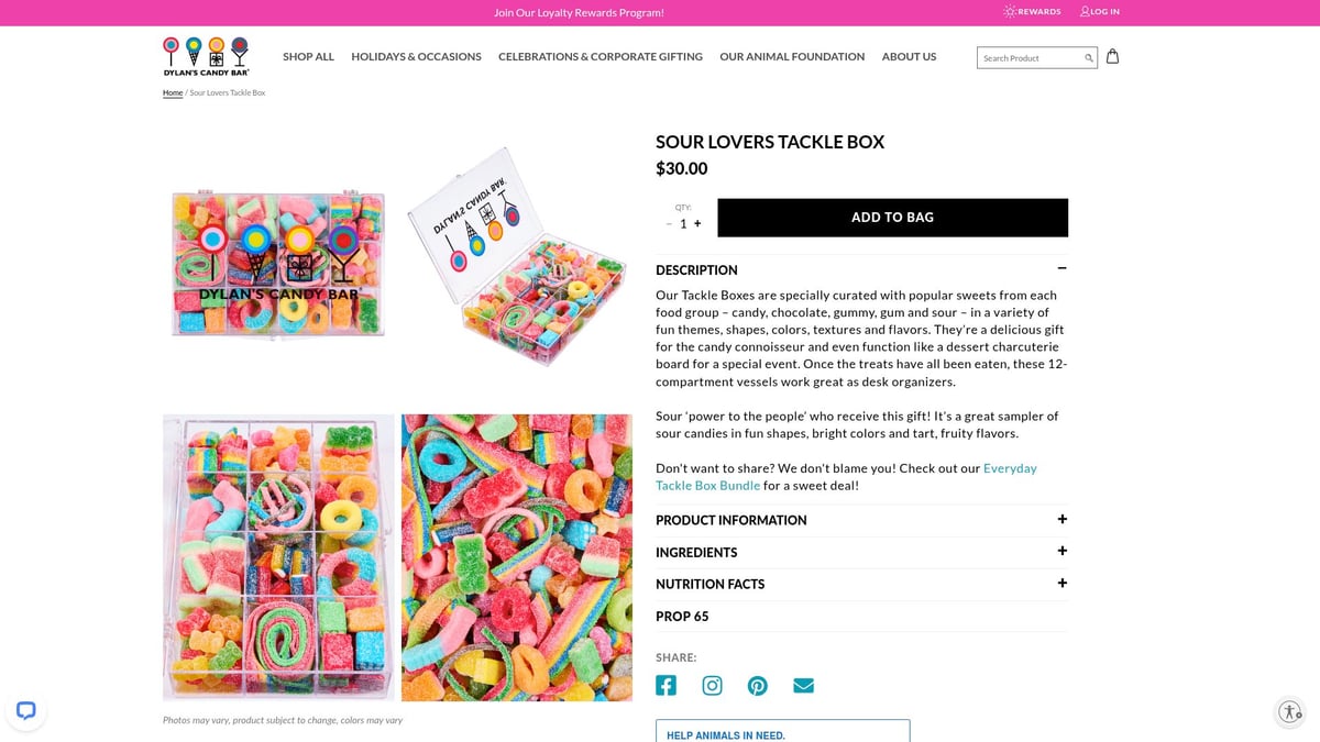 10 Irresistible Valentines Day Candy Ideas for 2026 - Sour Lovers Tackle Box – Dylan’s Candy Bar