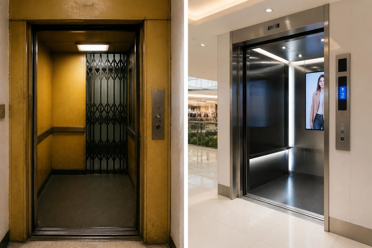 Elevator modernization benefits