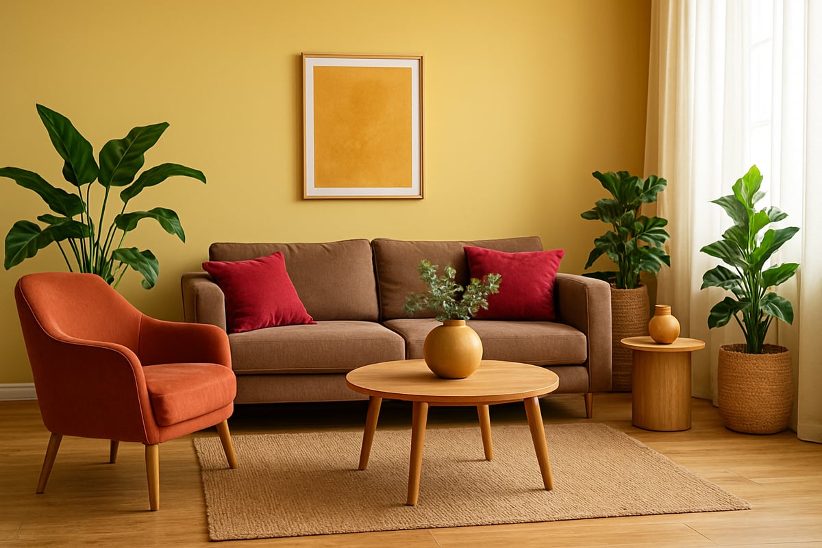 2025年の暖色パレット:その年を定義する色調