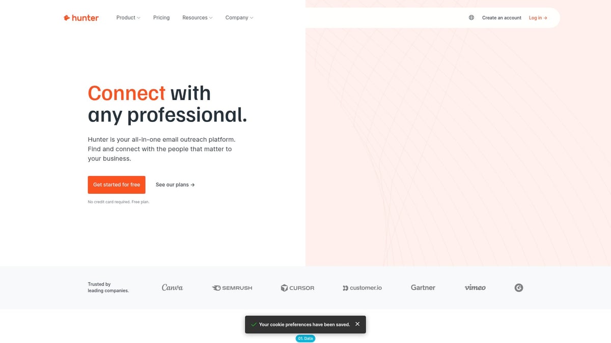 8 Best B2B Lead Generation Tools Free to Try in 2026 - Hunter.io