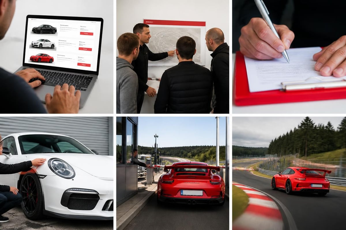 Nurburgring rental process flow