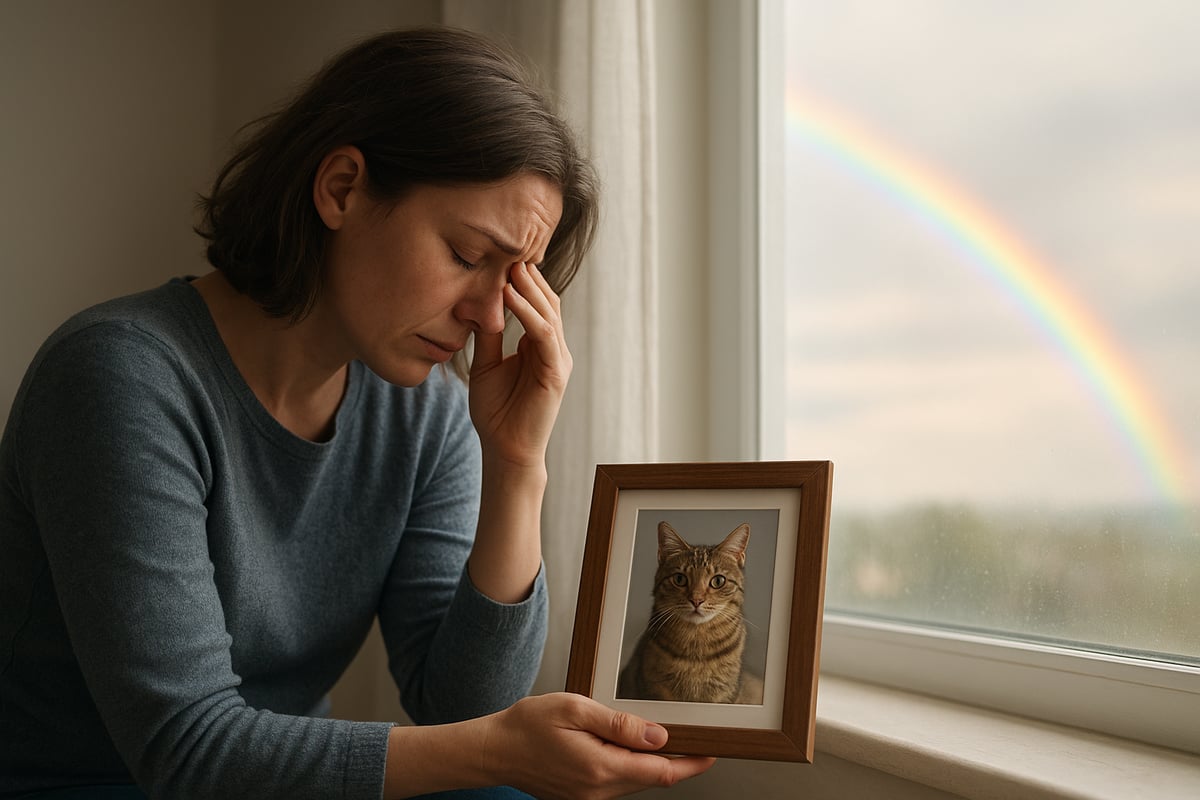 Bedeutung für Trauernde: Warum die Regenbogenbrücke Trost spendet