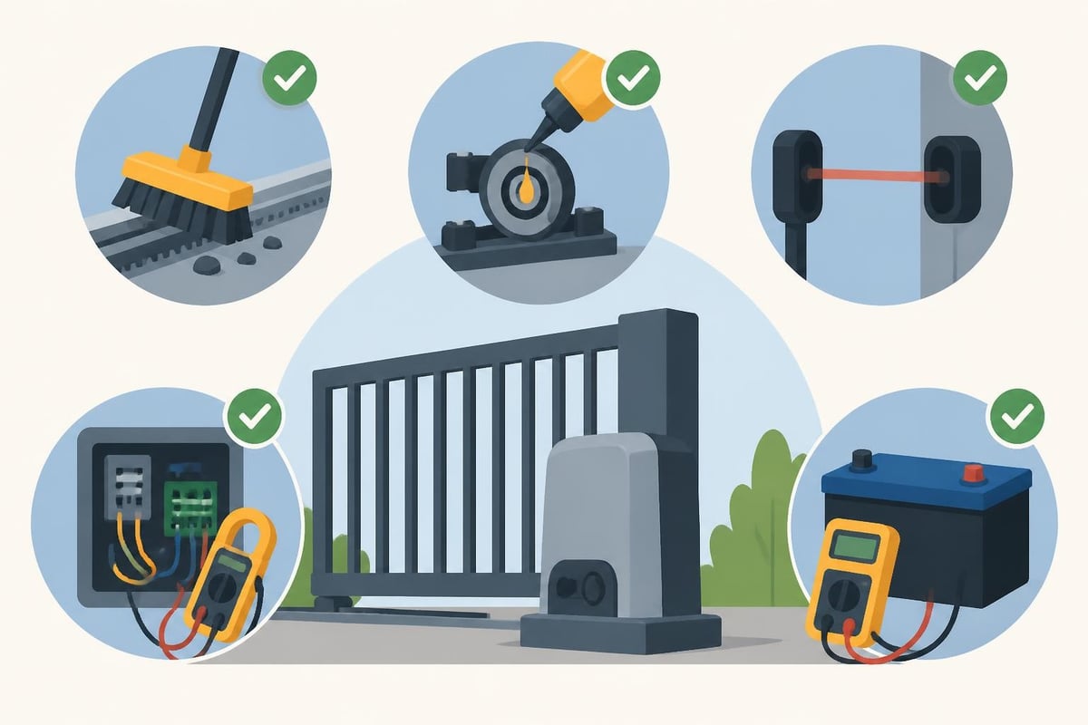 Gate Opener Maintenance Tasks
