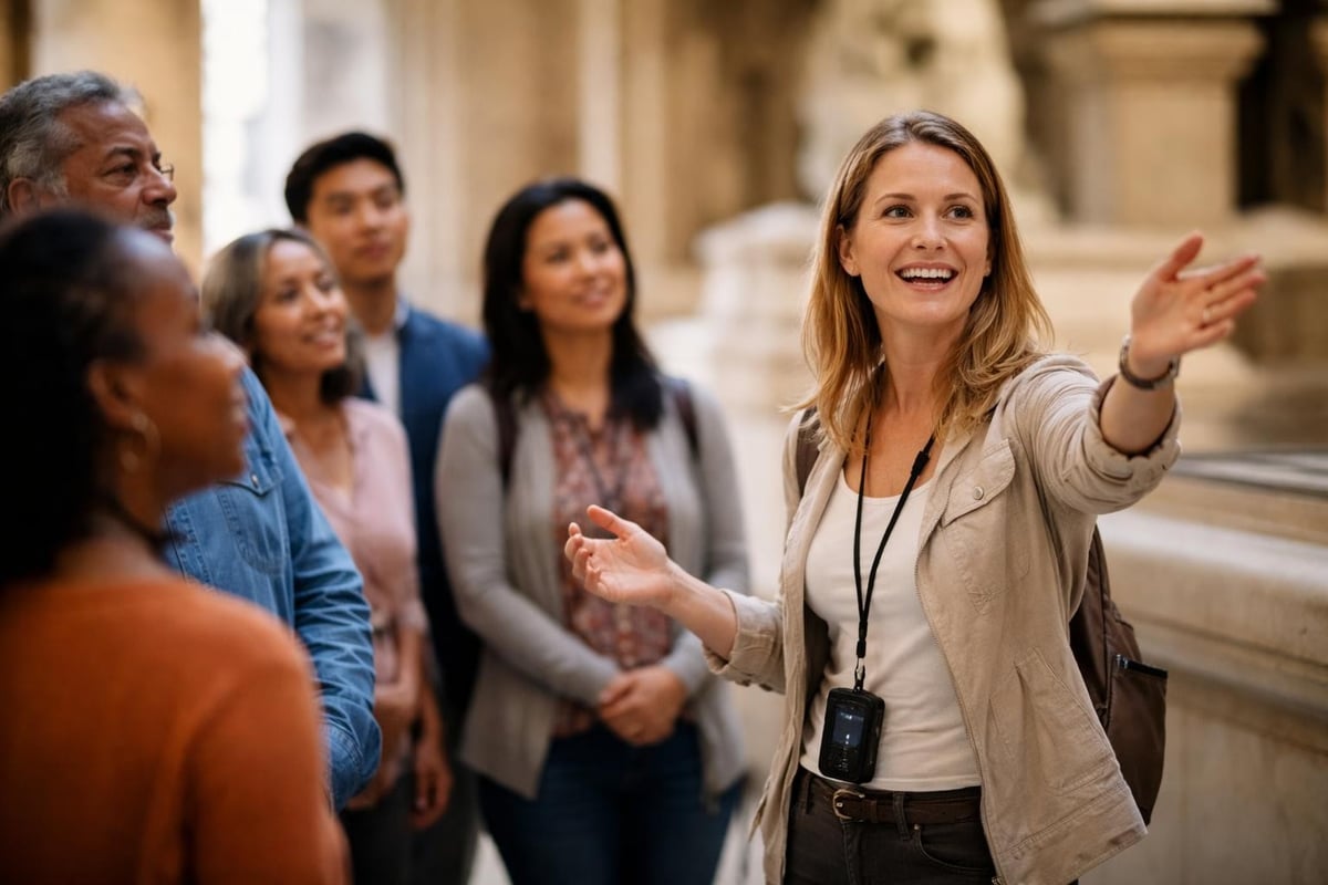 Blue badge guide tour delivery