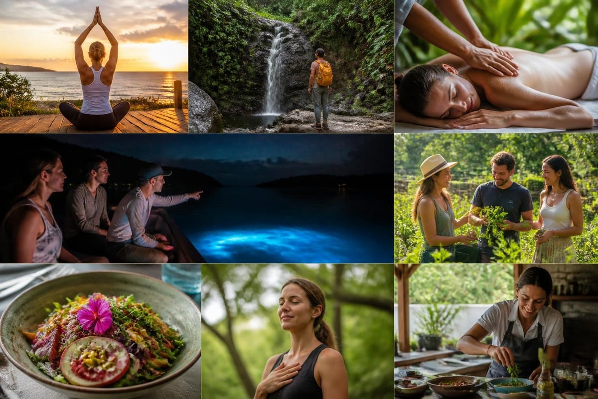 Bespoke wellness retreat experience