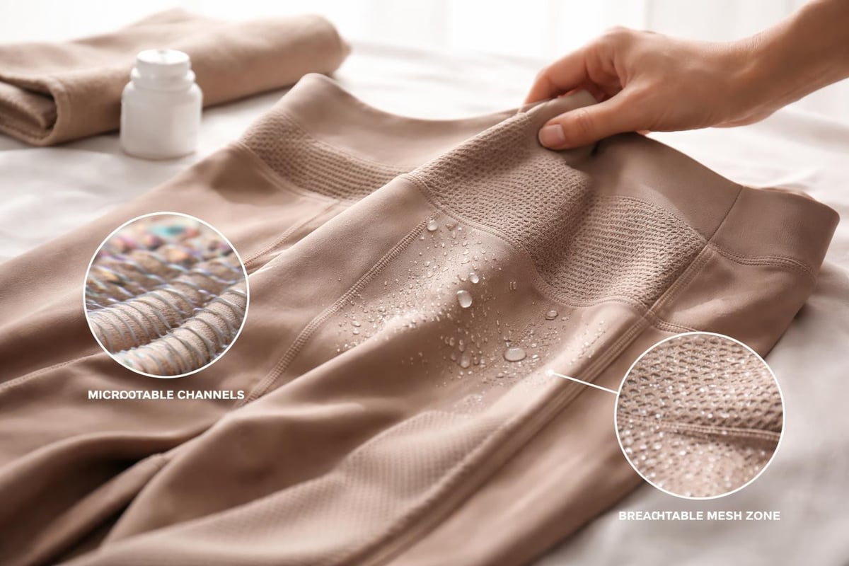 Moisture-wicking fabric technology