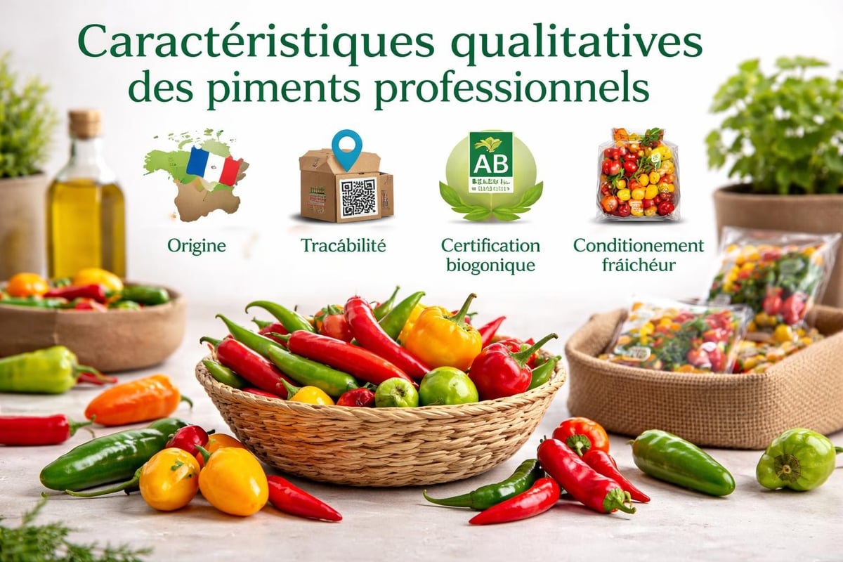 Critères de sélection des piments