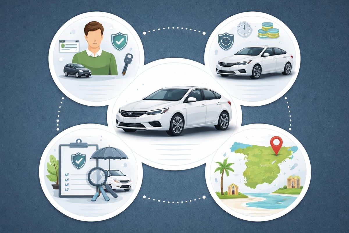 Seguros de Carros Baratos Cerca de Mí en España 2026 1 Factores de precio en seguros de coche