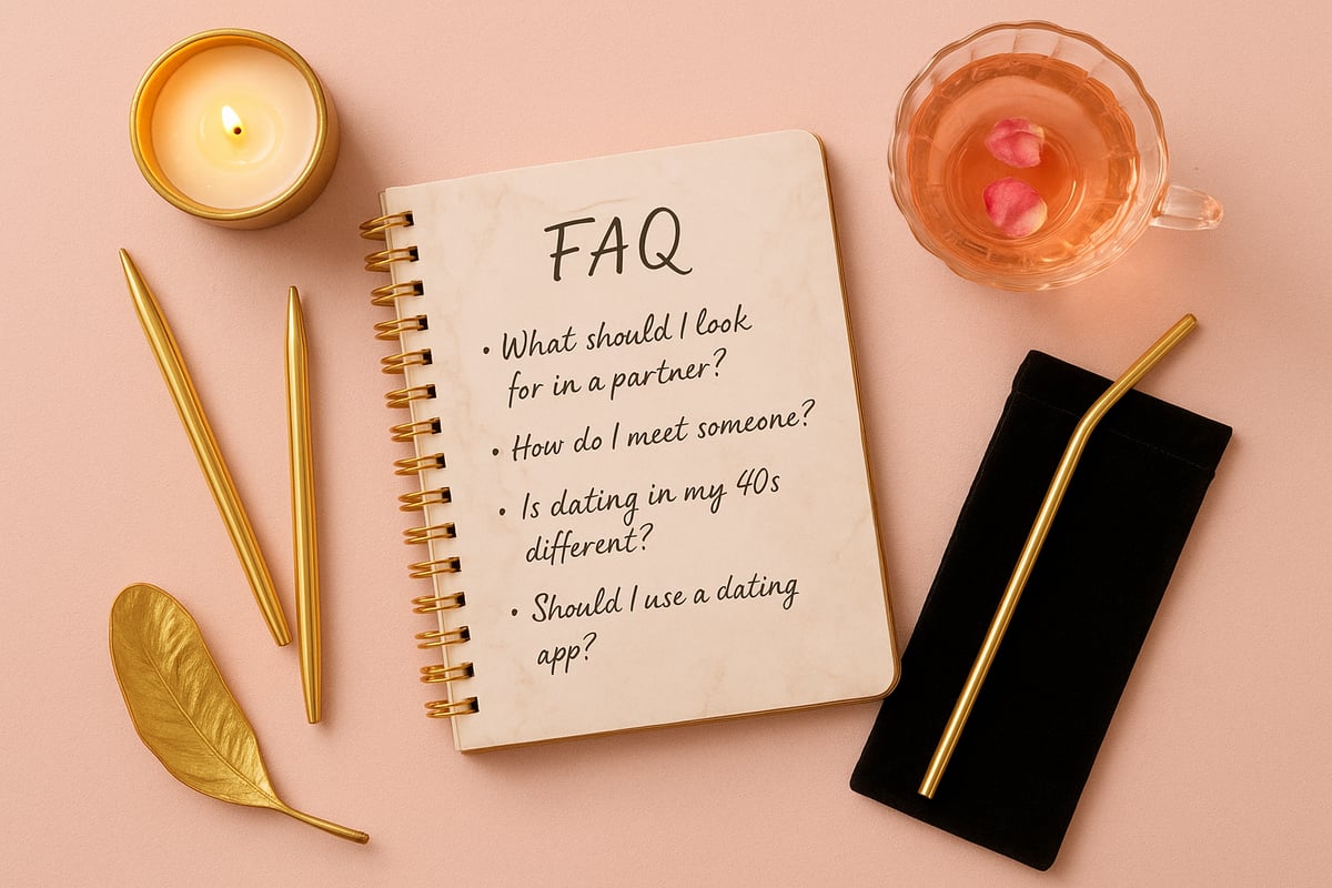 Frequently Asked Questions About Dating in Your 40s