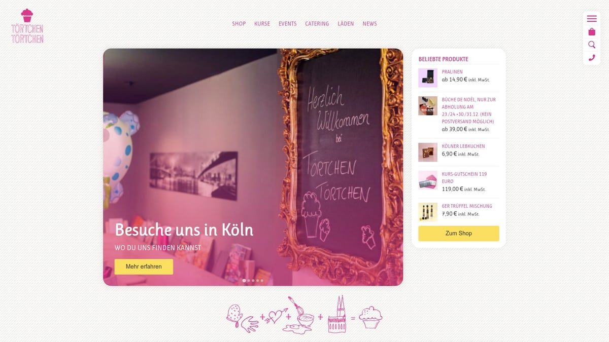 7 Unvergessliche Torten Laden Highlights für 2026 - TörtchenTörtchen Köln – Die Pâtisserie für Genießer