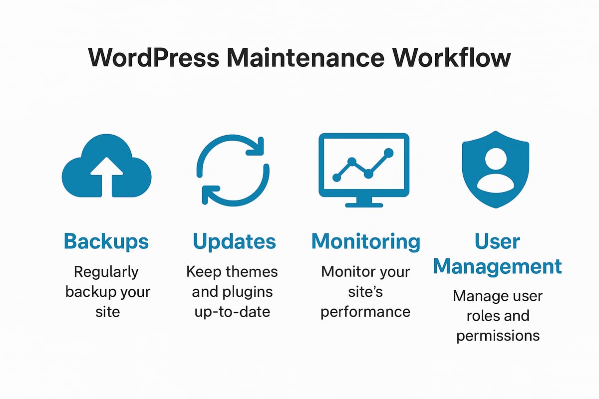 Step-by-step guide to robust WordPress maintenance
