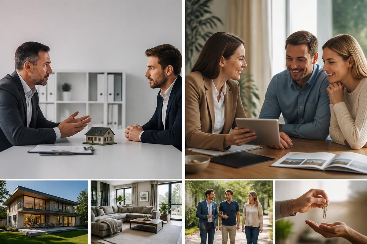 Comparison of real estate service models