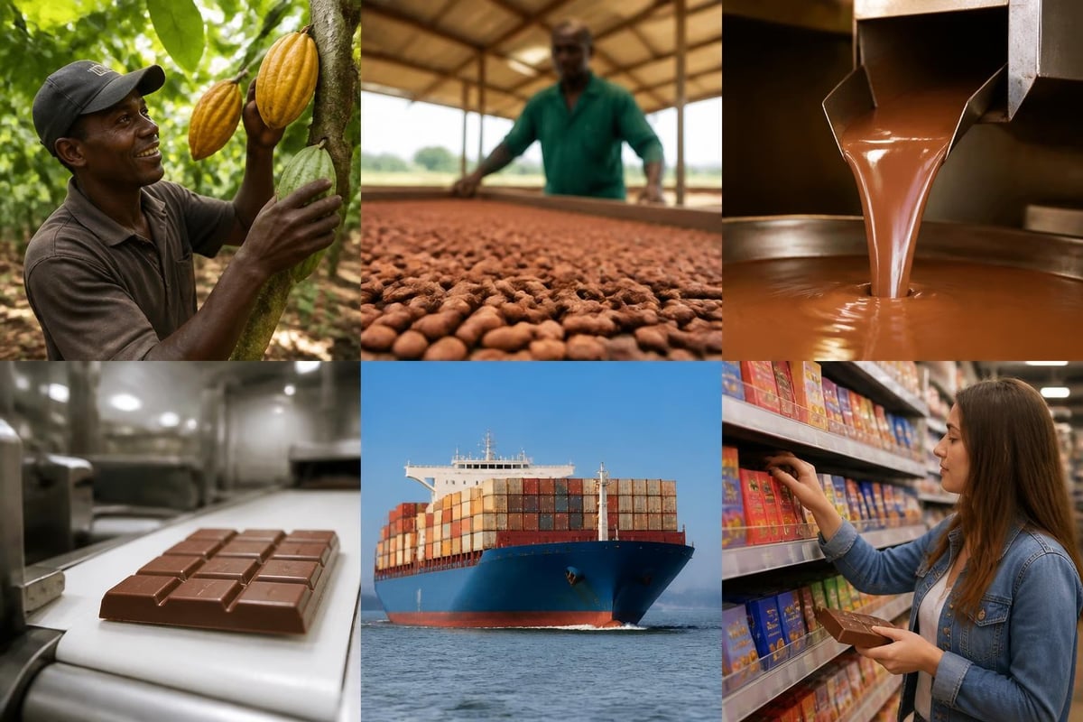Cocoa sourcing journey