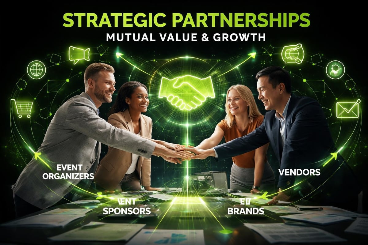 Event partnership benefits