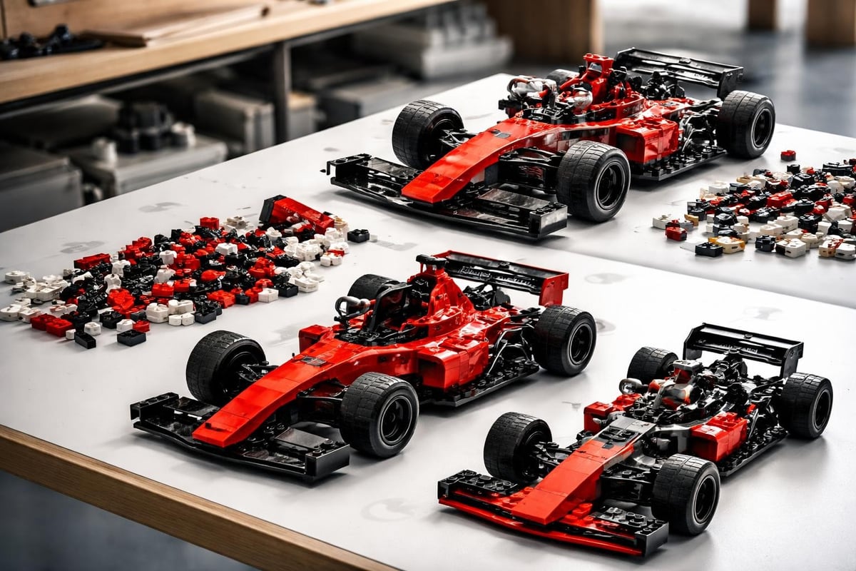 Formula 1 building sets