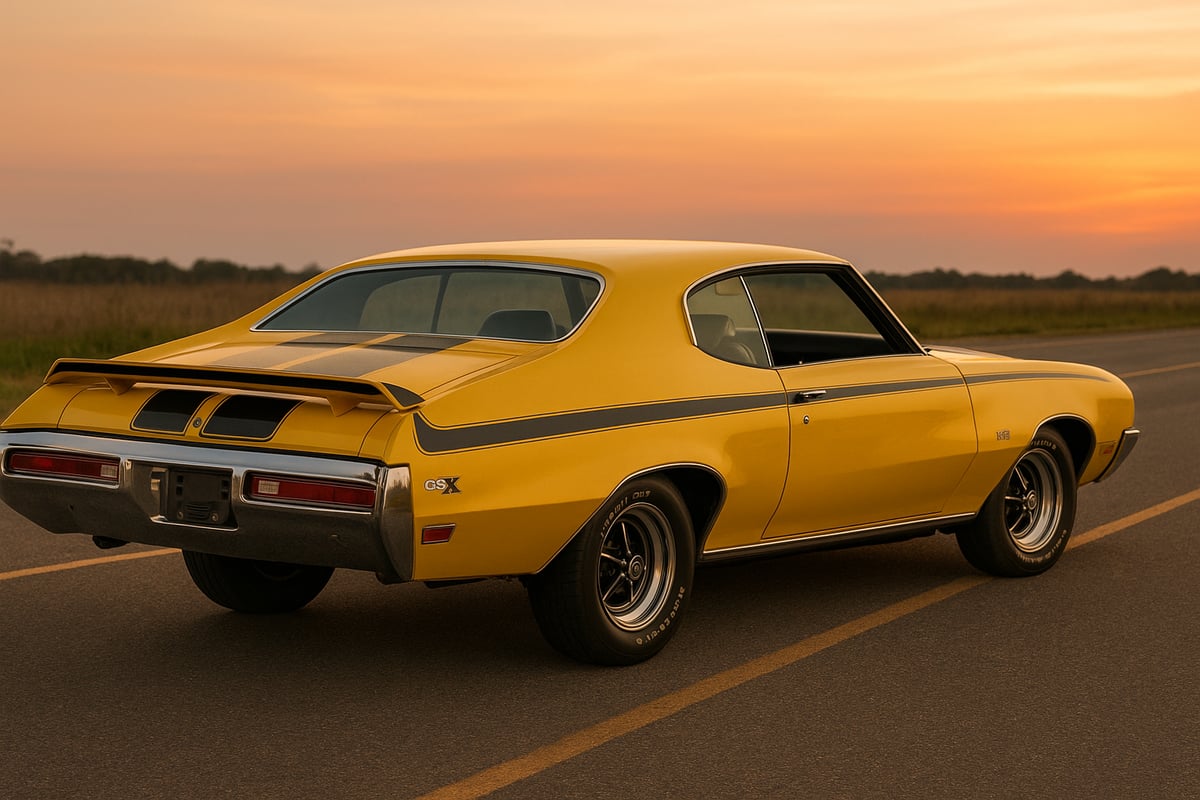 Design et style iconique de la Buick GSX